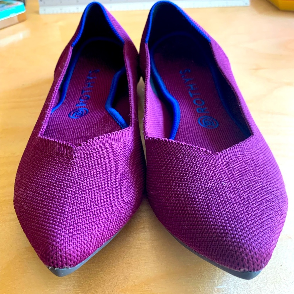 Rothy’s the Point in Purple Orchid - Size 10